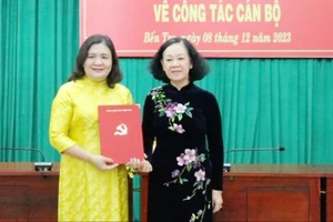Đồng chí Hồ Thị Hoàng Yến giữ chức Quyền Bí thư Tỉnh ủy Bến Tre