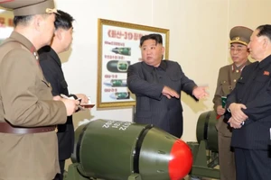 Triều Tiên thông báo phát triển loại đạn mới sử dụng cho bệ phóng rocket đa nòng