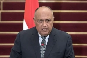 Bộ trưởng Ngoại giao Ai Cập Sameh Shoukry. Ảnh: DAILY NEWS EGYPT