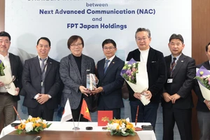 Lễ ký kết đầu tư chiến lược giữa NAC và FPT tại Tokyo, Nhật Bản