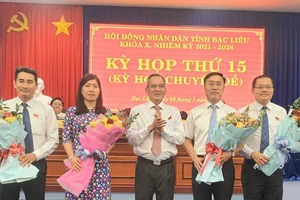 Bạc Liêu có 2 tân Phó Chủ tịch UBND tỉnh 