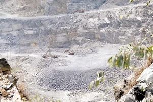 Không cấp vật liệu nổ cho mỏ đá chưa khắc phục vi phạm 
