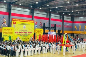 Lễ khai mạc Hội khỏe Phù Đổng tỉnh Quảng Ngãi