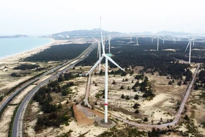 Các dự án điện gió đang hoạt động hiệu quả ở ven biển Bình Định