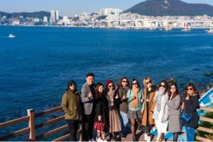Lượng du khách quốc tế đến Hàn Quốc tăng mạnh