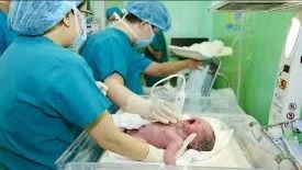 Thêm một trẻ được thông tim trong bào thai chào đời