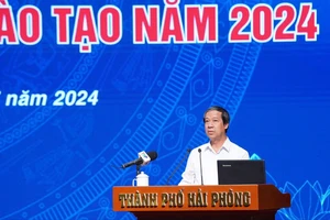 Bộ trưởng Nguyễn Kim Sơn phát biểu khai mạc hội nghị