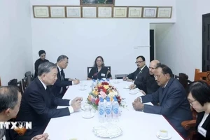 Chủ tịch nước Tô Lâm tiếp Cố vấn An ninh Quốc gia Ấn Độ. Ảnh: TTXVN