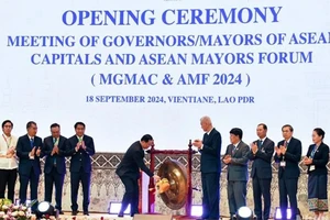 Khai mạc Hội nghị Thị trưởng thủ đô các nước ASEAN và Diễn đàn Thị trưởng ASEAN