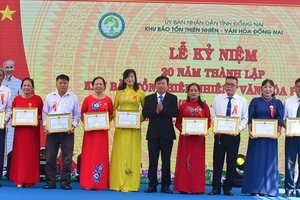 Khu Bảo tồn thiên nhiên - văn hóa Đồng Nai kỷ niệm 20 năm thành lập