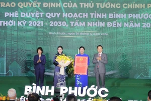 Phó Thủ tướng Trần Hồng Hà dự công bố Quy hoạch tỉnh Bình Phước thời kỳ 2021-2030, tầm nhìn 2050