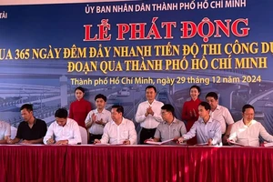 Phát động 365 ngày đêm đẩy nhanh tiến độ thi công dự án đường Vành đai 3 đoạn qua địa bàn TPHCM