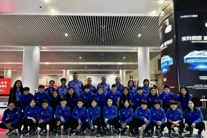 Vietnamese football team ready for Chongqing Yongchuan Women’s Tournament