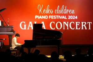 Liên hoan Thiếu nhi Piano Keiko 2024 thu hút sự quan tâm và tham gia của đông đảo các em thiếu niên, nhi đồng. Ảnh: THÚY BÌNH