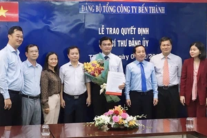 Đồng chí Hoàng Tâm Hòa làm Phó Bí thư Đảng ủy Tổng Công ty Bến Thành 
