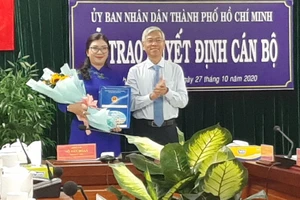 Bà Phạm Thị Thúy Hằng làm Phó Chủ tịch UBND quận 3