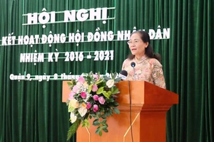 Chủ tịch HĐND TPHCM Nguyễn Thị Lệ: Chọn lọc, giới thiệu đại biểu có tâm, có tầm cho HĐND Thành phố Thủ Đức