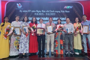 Giải Báo chí TPHCM lần thứ 40: Báo Sài Gòn Giải Phóng đoạt 9 giải 