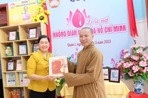 Quận 1 ra mắt Không gian văn hóa Hồ Chí Minh tại Linh Phước tự