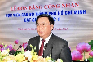 Giám đốc Học viện Chính trị quốc gia Hồ Chí Minh Nguyễn Xuân Thắng: Học viện Cán bộ TPHCM có cơ sở để đạt chuẩn mức 2