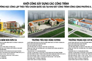 Quận Tân Bình khởi công xây dựng cụm trường học tại khu đất công cộng phường 6
