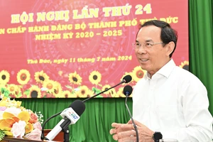 Đồng chí Nguyễn Văn Nên: Chuẩn bị nhân sự xứng đáng, đủ sức điều hành công việc của TP Thủ Đức 