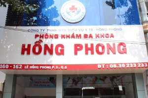 Phòng khám đa khoa Hồng Phong bị xử phạt 42 triệu đồng