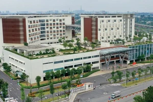 Khu vực điều trị nội trú của Bệnh viện Ung Bướu cơ sở 2 sẽ được tạm chuyển đổi công năng trở thành Trung tâm Hồi sức Covid-19 với quy mô 1.000 giường. Ảnh: HOÀNG HÙNG