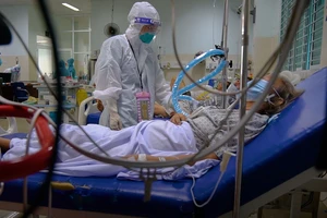 Bệnh nhân mắc Covid-19 đang điều trị tại Bệnh viện quận Gò Vấp