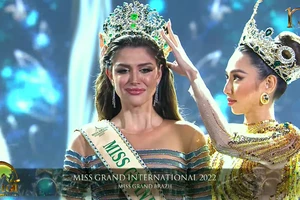 Người đẹp Brazil đăng quang Miss Grand International 2022, Đoàn Thiên Ân dừng chân Top 20