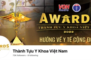 Mở cổng bình chọn giải thưởng Thành tựu y khoa Việt Nam