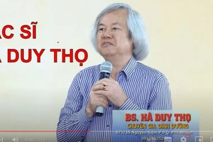 Sự thật về "bác sĩ Hà Duy Thọ" chuyên lên Facebook, TikTok tư vấn về thực dưỡng, điều trị ung thư