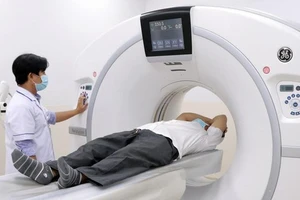 Bệnh nhân chụp tầm soát ung thư tại Bệnh viện Ung bướu TPHCM