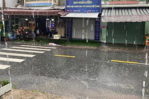 Khu vực Nam bộ mưa do ảnh hưởng bão Choi-Wan