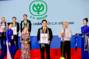 C.P. Việt Nam tiếp tục đạt hàng Việt Nam chất lượng cao năm 2023