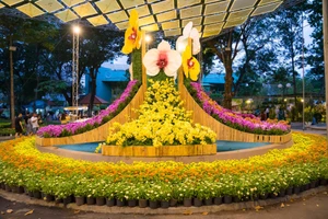 Festival Hoa lan TPHCM lần II điểm hẹn cho du khách vào dịp lễ 30-4