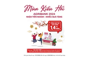 "Nhận tiền nhanh – Nhiều quà tặng” với mùa kiều hối Agribank 2024
