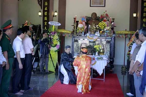 Quảng Ngãi: Tưởng niệm 154 năm ngày Anh hùng dân tộc Trương Định tuẫn tiết