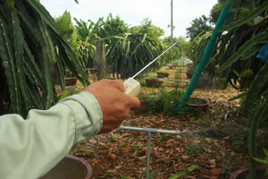 Nông dân Quảng Ngãi cải tiến thành công bộ tưới nước tự động 3 trong 1