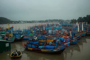 ba tàu cá của tỉnh Quảng Ngãi hỏng máy trôi dạt chờ cứu hộ