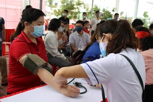 Quảng Ngãi: 600 người tham gia hiến máu tình nguyện 