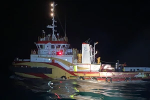 Quảng Ngãi: Điều tra tàu nước ngoài vi phạm vào vùng nước nội thủy