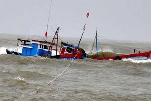 Quảng Ngãi: Cứu hộ thành công tàu cá bị chết máy, trôi dạt trên biển