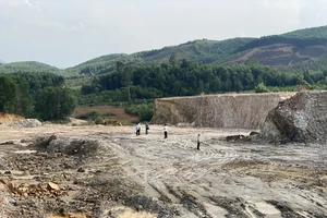 Quảng Ngãi kiến nghị đình chỉ hoạt động mỏ đất Dông Cây Dừa của Công ty Lý Tuấn