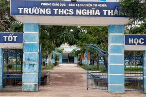 Quảng Ngãi: Ba nam học sinh lớp 8 nghi xâm hại một nữ học sinh trong trường học