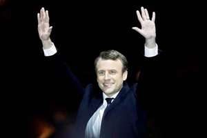 Tân Tổng thống Pháp Emmanuel Macron. Ảnh: REUTERS