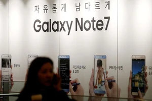 Samsung tung ra thị trường điện thoại Galaxy Note 7 tân trang