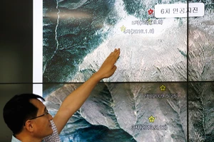 Động đất mạnh 3,4 độ Richter ở Triều Tiên