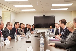 Bí thư Thành ủy TPHCM Nguyễn Thiện Nhân gặp gỡ các nhà đầu tư Hoa Kỳ