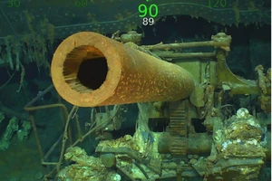 Tìm thấy xác tàu sân bay USS Lexington của Mỹ bị đánh chìm 76 năm trước